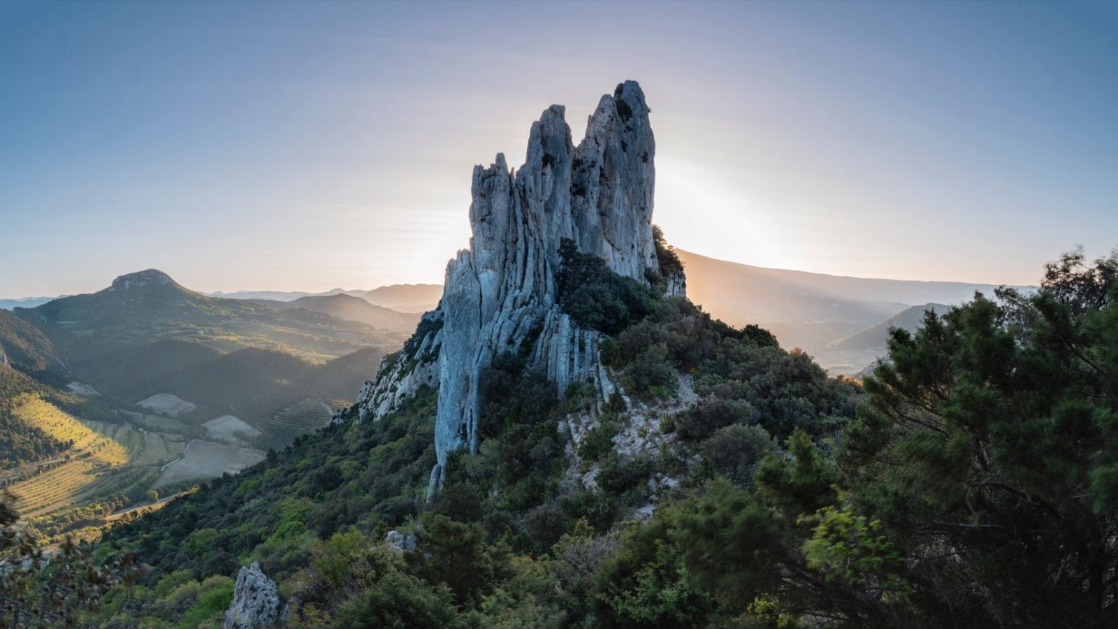 Randonnée aux Dentelles de Montmirail : boucles, grand tour et GR