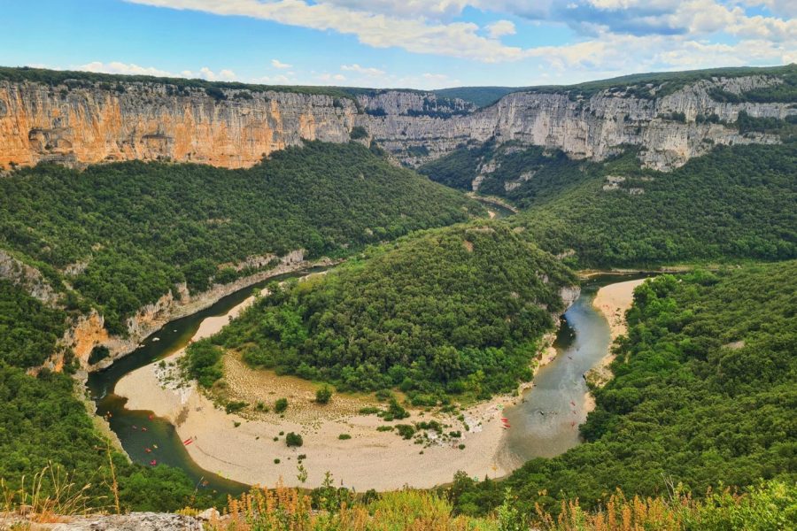 Canoë dans les Gorges de l'Ardèche : choix et logistique
